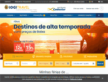 Tablet Screenshot of logitravel.com.br